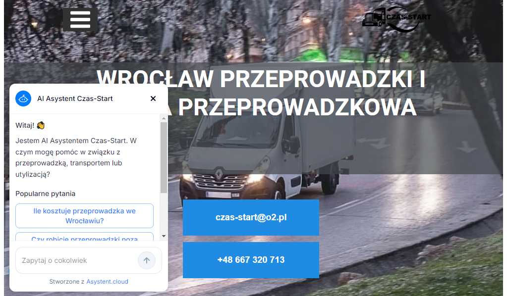 Transport Wrocław Czas-Start - Usługi Transportowe